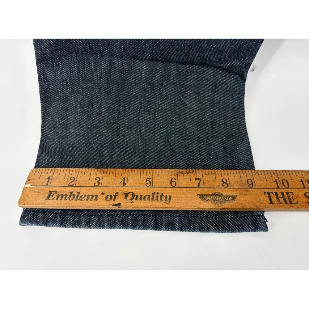 Ecko Unltd, Y2K, Dark Wash, Baggy Denim Jeans, Rhino Logo, Baggy, Size 36, NWOT